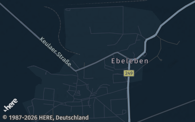 Heizung Map of Ebeleben