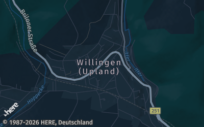 Heizung Map of Willingen