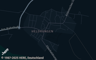 Heizung Map of Heldrungen