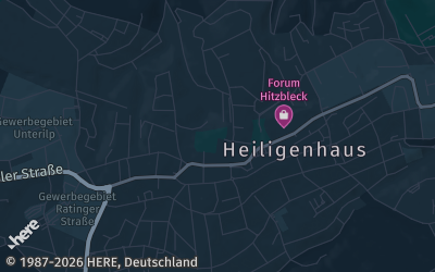 Heizung Map of Heiligenhaus bei Velbert