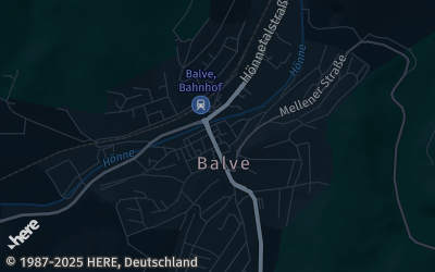 Heizung Map of Balve