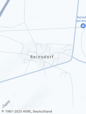 Here Map of Reinsdorf bei Artern