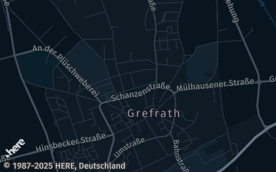 Heizung Map of Grefrath