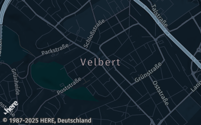 Heizung Map of Velbert
