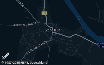 Heizung Map of Strehla