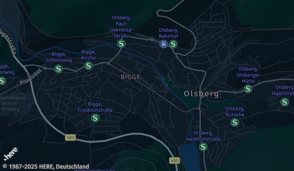 static map