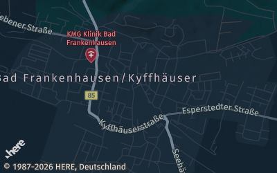 Heizung Map of Bad Frankenhausen