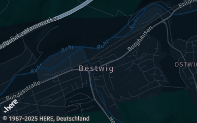 Heizung Map of Bestwig
