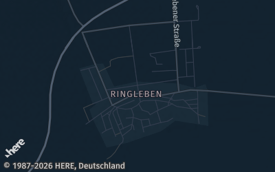 Heizung Map of Ringleben bei Artern