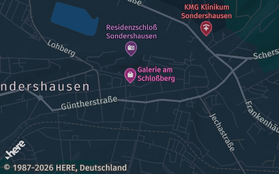 Heizung Map of Sondershausen