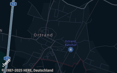 Heizung Map of Ortrand