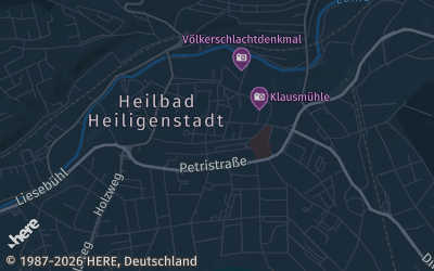 Heizung Map of Heilbad Heiligenstadt