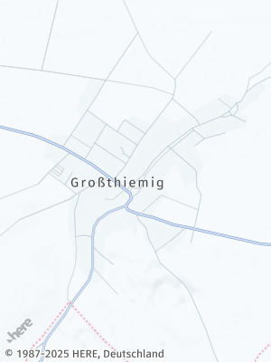 Here Map of Großthiemig