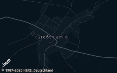 Heizung Map of Großthiemig