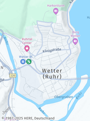Here Map of Wetter