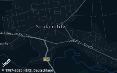 Heizung Map of Schkeuditz