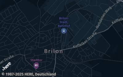Heizung Map of Brilon