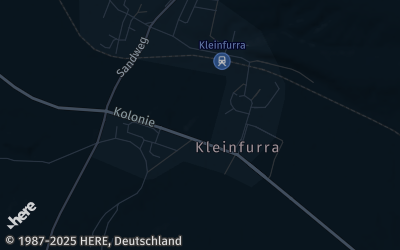 Heizung Map of Kleinfurra