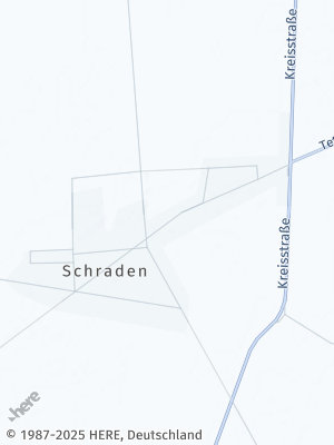 Here Map of Schraden bei Elsterwerda