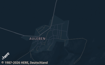 Heizung Map of Auleben