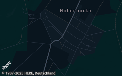 Heizung Map of Hohenbocka
