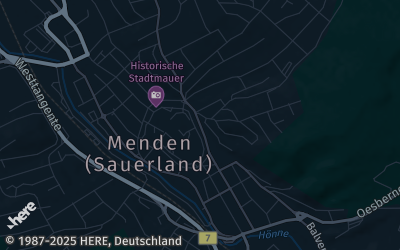 Heizung Map of Menden