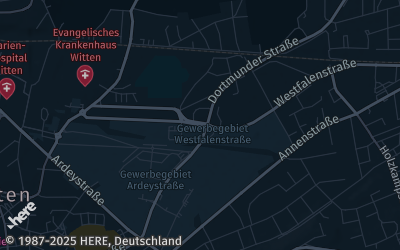 Heizung Map of Witten
