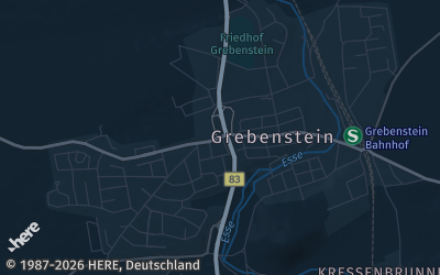 Heizung Map of Grebenstein