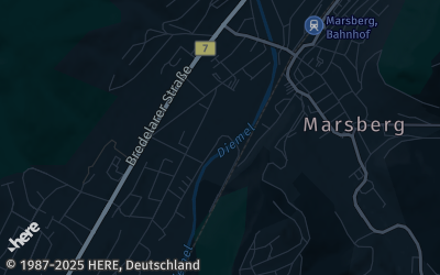 Heizung Map of Marsberg