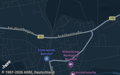 Heizung Map of Elsterwerda