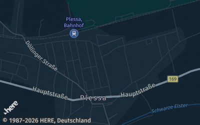 Heizung Map of Plessa