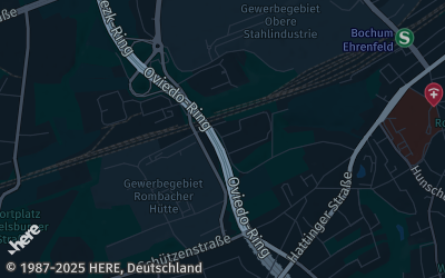 Heizung Map of Bochum