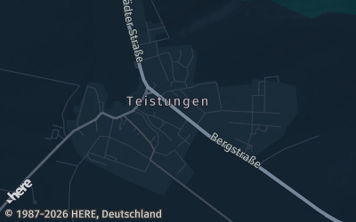 Heizung Map of Teistungen
