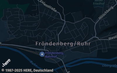 Heizung Map of Fröndenberg / Ruhr