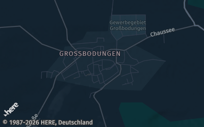 Heizung Map of Großbodungen