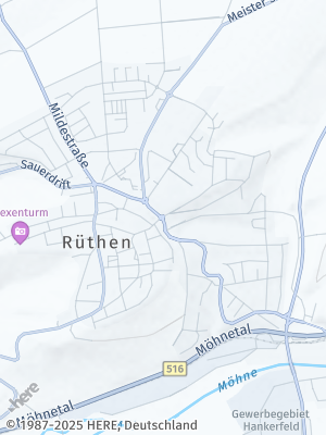 Here Map of Rüthen