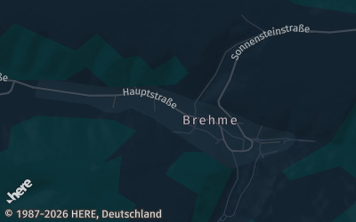 Heizung Map of Brehme