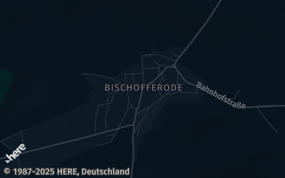Heizung Map of Bischofferode