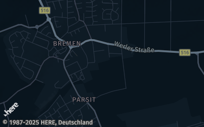 Heizung Map of Ense