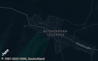 Heizung Map of Weißenborn-Lüderode