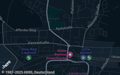 Heizung Map of Unna