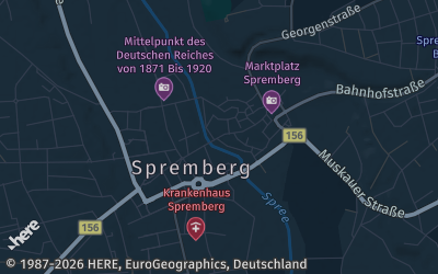 Heizung Map of Spremberg