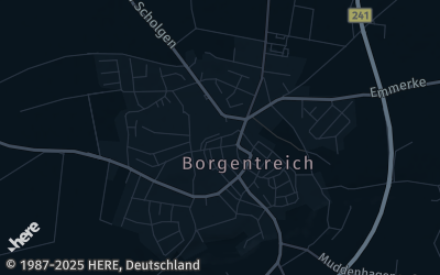 Heizung Map of Borgentreich
