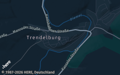 Heizung Map of Trendelburg