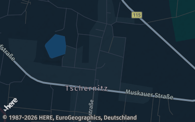 Heizung Map of Tschernitz