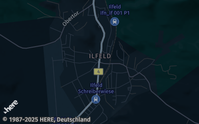 Heizung Map of Ilfeld