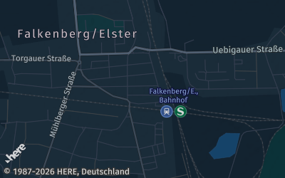Heizung Map of Falkenberg / Elster