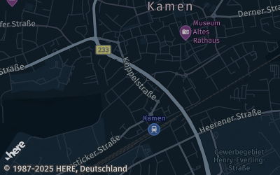 Heizung Map of Kamen