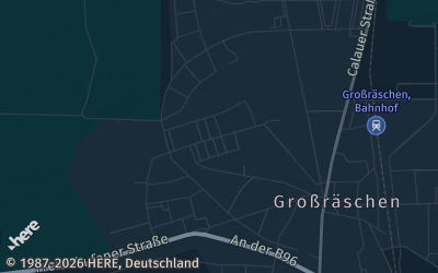 Heizung Map of Großräschen
