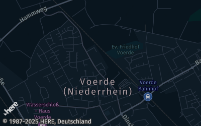 Heizung Map of Voerde